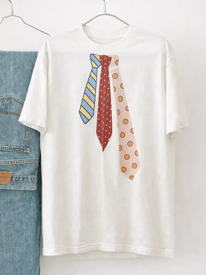 Novelty Tie Graphic Tee