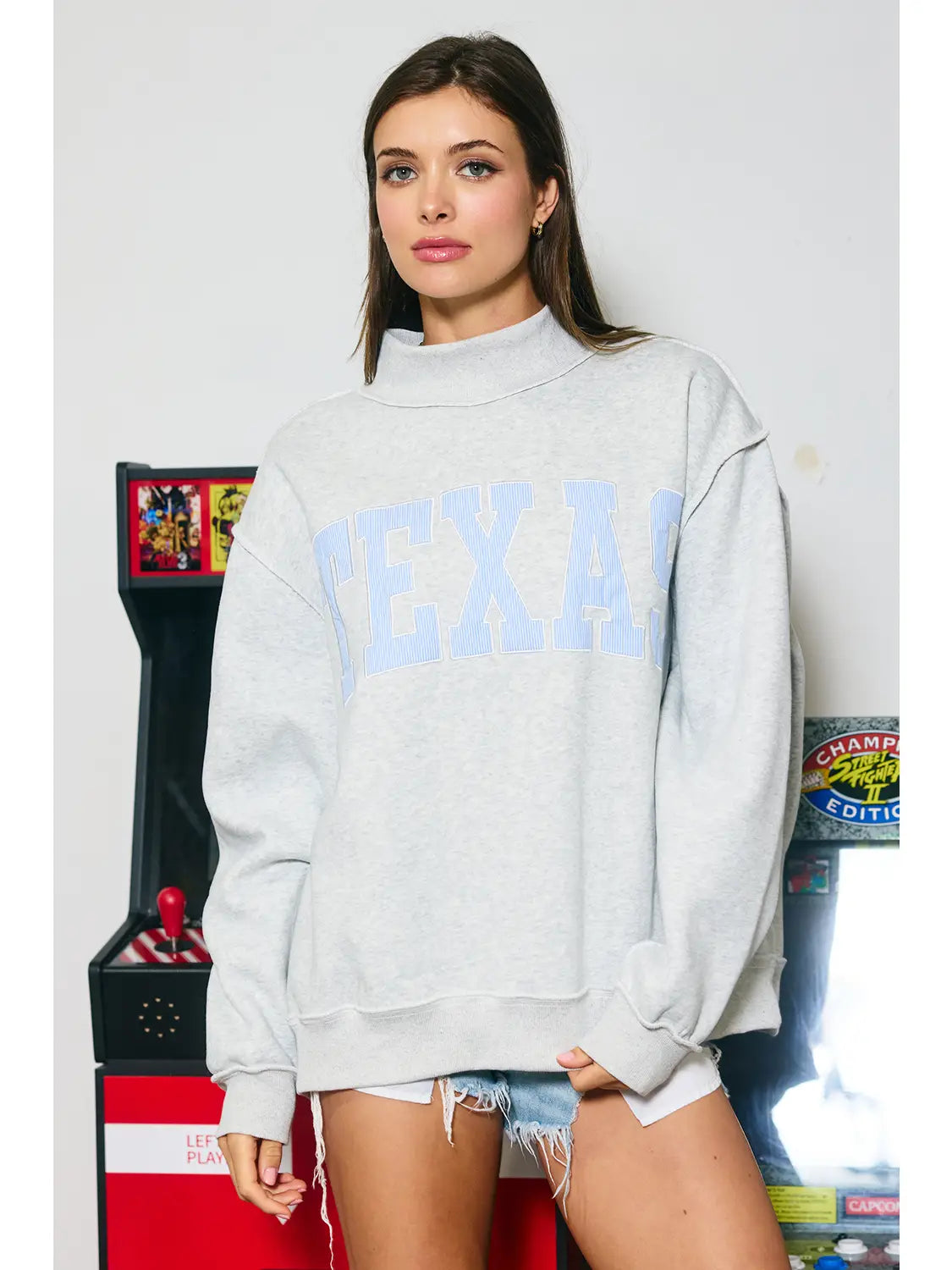 Texas Mockneck Sweatshirt