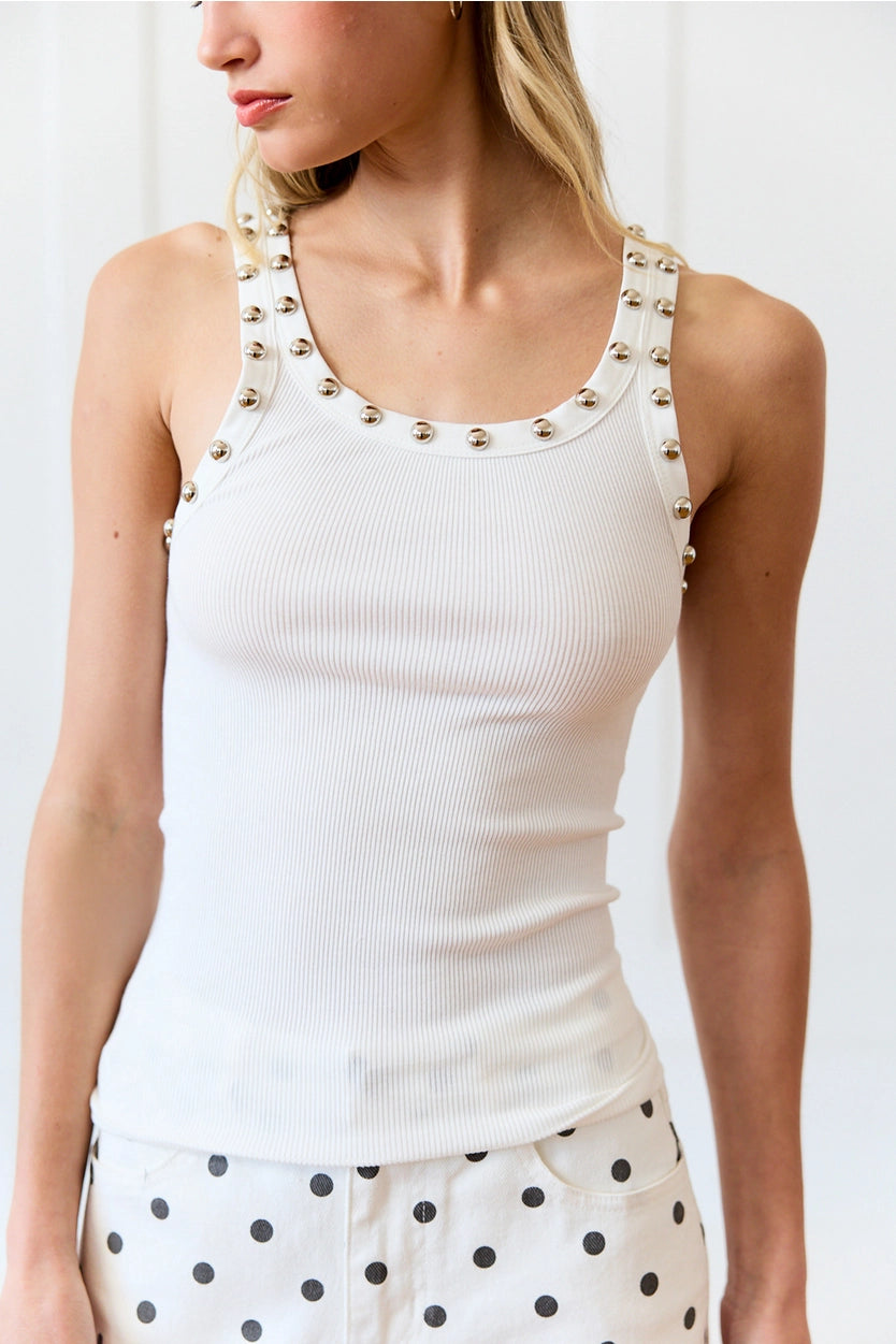 Stud Tank Top